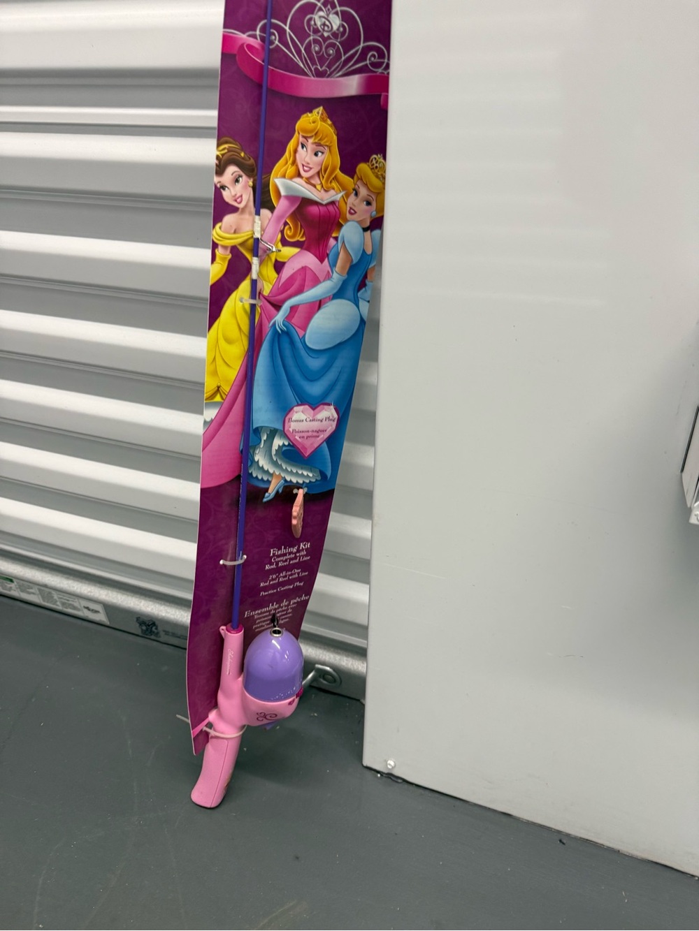 Disney Princess Kids Fishing Rod - Pink & Purple Accents